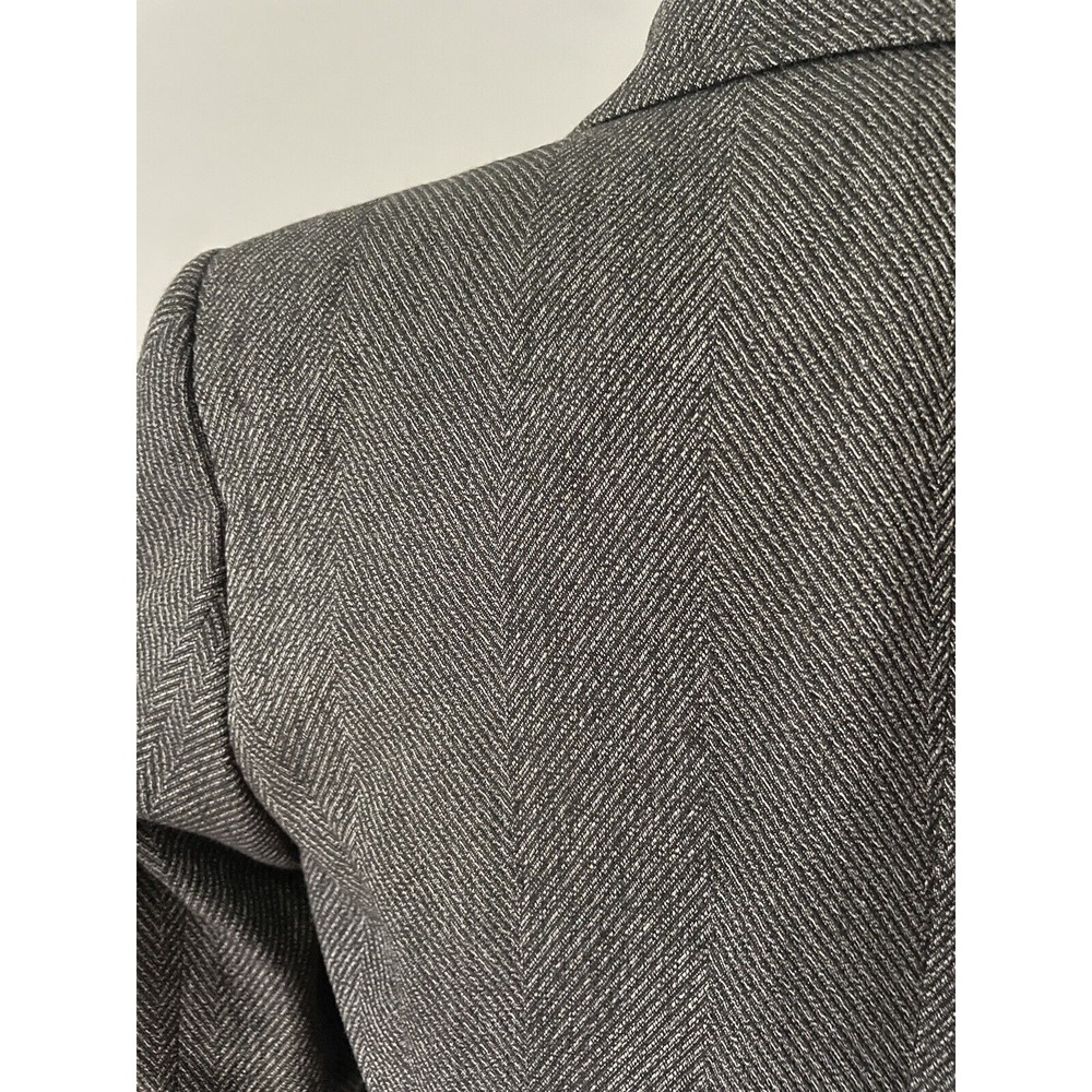 Calvin Klein Women's Blazer Size 6‎ Suit Jacket Two Button Gray Modern Career - Picture 4 of 16